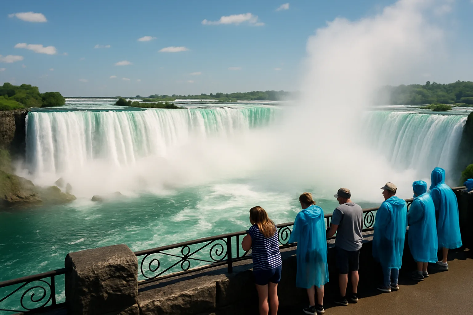 Horseshoe Falls panorama from Table Rock on the Canadian side