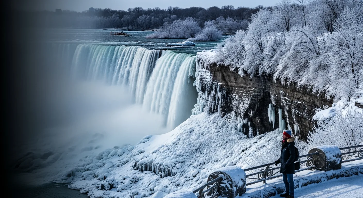 Niagara Falls winter overlook